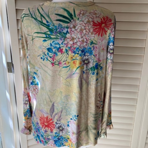 Floral Print Pullover Sweater 🆕 - Picture 6 of 9